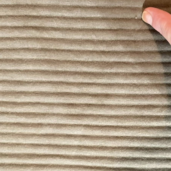 ZARA Size S Dress NEW Mock Turtleneck Ribbed Olive Green Soft Tunic Minamalist - Picture 10 of 15